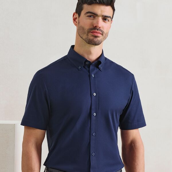 Premier Supreme Short Sleeve Oxford Shirt Thumbnail