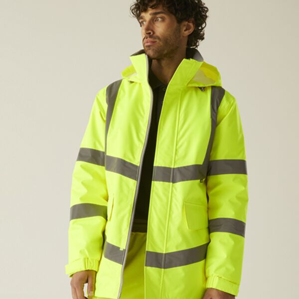 Regatta High Visibility Pro Contract Dover Parka Thumbnail
