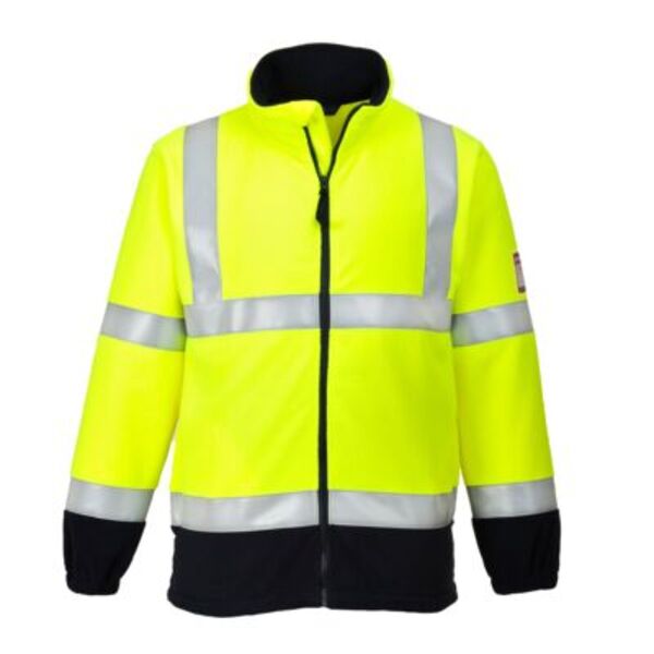 Modaflame Fleece Hi-Vis Contrast FR Jacket Thumbnail